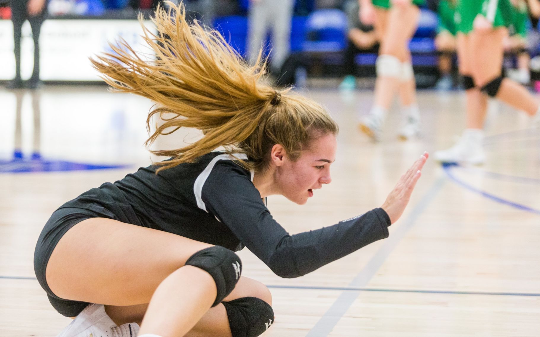 Class 3 District 7 girls volleyball championship